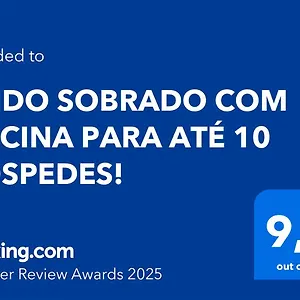 Lindo Sobrado Com Piscina Até 10 Hóspedes! Casa de Férias
